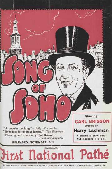 Song of Soho Poster