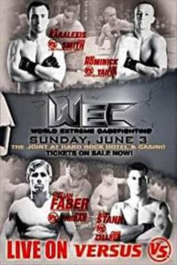 WEC 28 Faber vs Farrar Poster