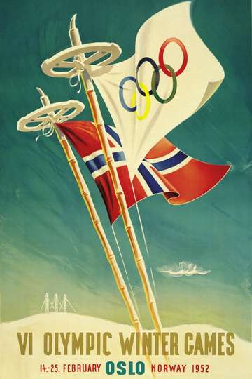 The VI Olympic Winter Games Oslo 1952 Poster