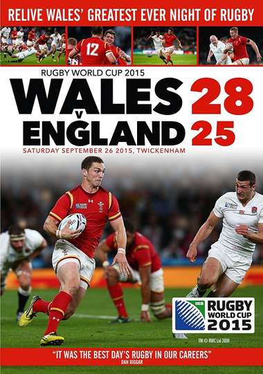 Rugby World Cup 2015 Wales v England