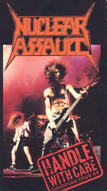 Nuclear Assault Handle With Care  European Tour 89 Poster