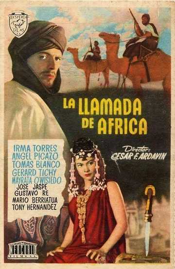 La llamada de África Poster