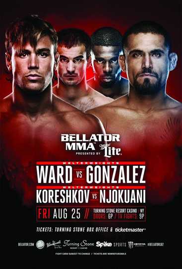 Bellator 182 Koreshkov vs Njokuani Poster