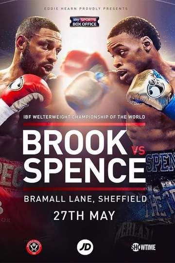Kell Brook vs Errol Spence Jr Poster