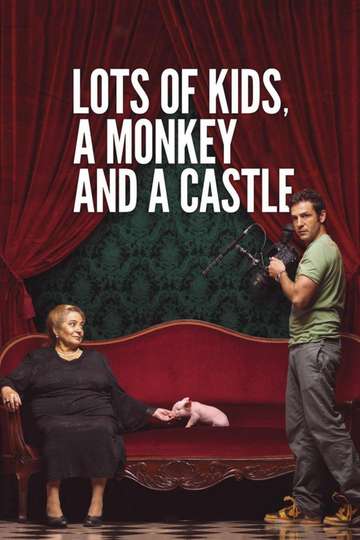Lots of Kids a Monkey and a Castle Poster