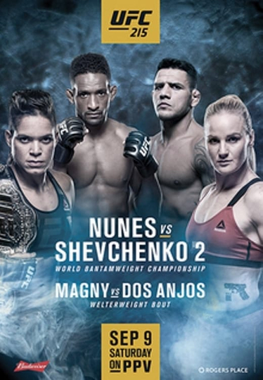 UFC 215: Nunes vs. Shevchenko 2 Poster