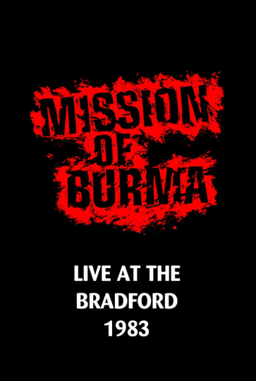 Mission of Burma Live at the Bradford Poster