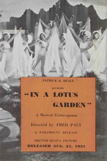 In a Lotus Garden Poster
