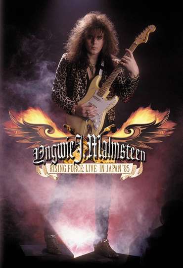 Yngwie J Malmsteens Rising Force Live in Japan 85 Poster