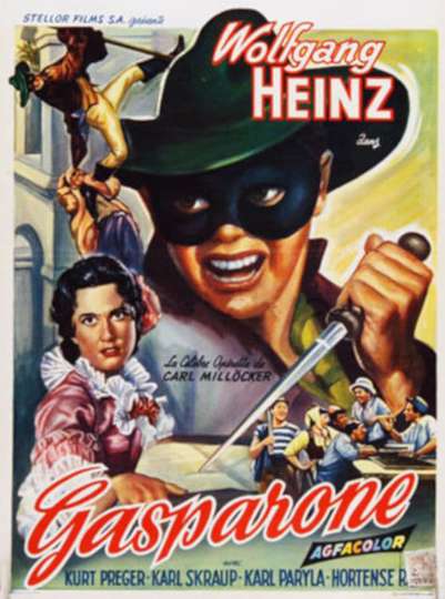 Gasparone Poster