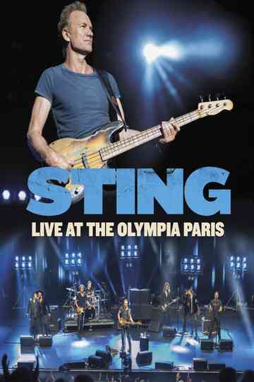 Sting: Live at the Olympia Paris Poster