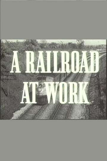 A Railroad at Work Poster