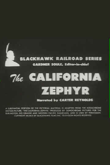 The California Zephyr Poster