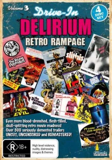 DriveIn Delirium Volume 3 Retro Rampage