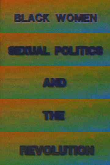 Black Women Sexual Politics and the Revolution Poster