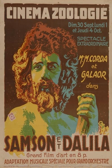 Samson und Delila Poster