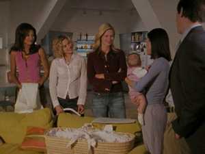 Three Women and a Baby