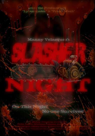 Slasher Night Poster