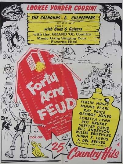 Forty Acre Feud Poster