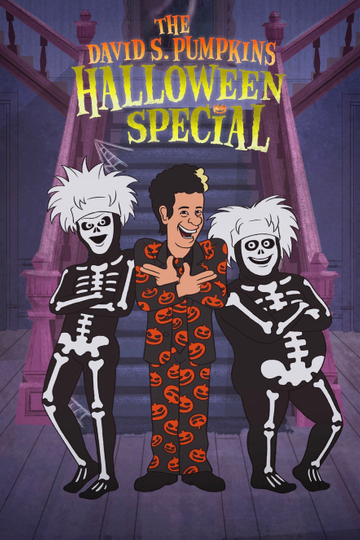 The David S. Pumpkins Halloween Special Poster