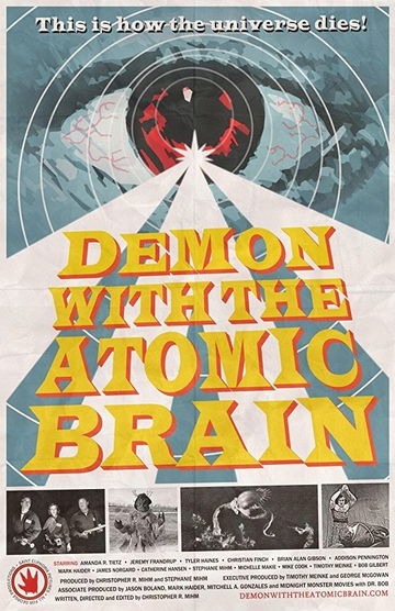 Demon with the Atomic Brain Poster