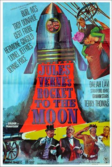 Jules Verne's Rocket to the Moon Poster