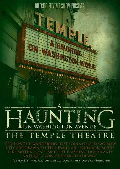 A Haunting on Washington Avenue The Temple Theatre Poster