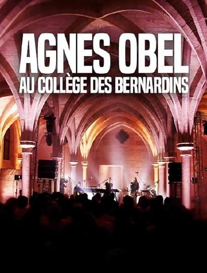 Agnes Obel en concert Collège des Bernardins Paris Poster