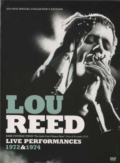 Lou Reed Live Performances 1972  1974 Poster