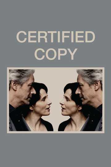 Certified Copy Poster