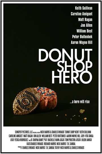 Donut Shop Hero Poster