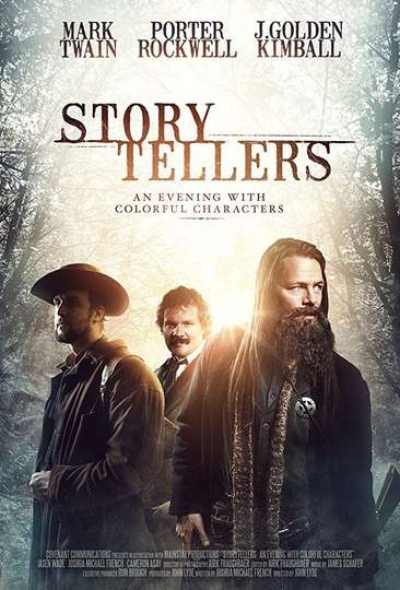Story Tellers An Evening with Colorful Characters Poster