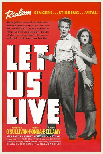 Let Us Live Poster