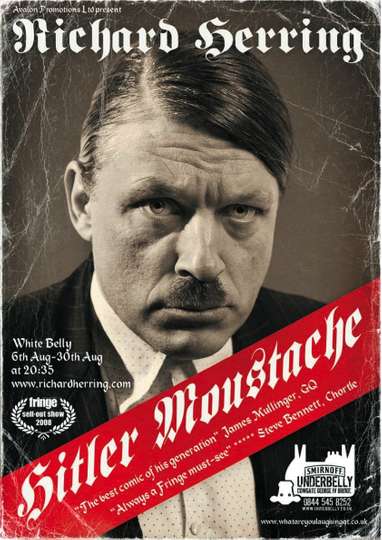 Richard Herring Hitler Moustache Poster