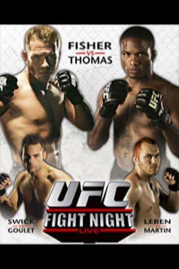 UFC Fight Night 11: Thomas vs. Florian Poster