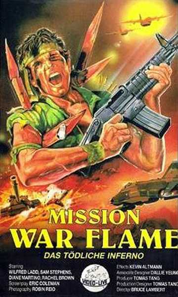 Mission War Flames Poster