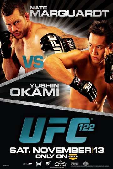 UFC 122 Marquardt vs Okami Poster