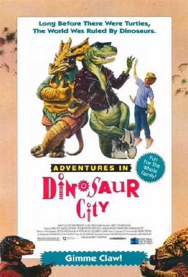 Adventures in Dinosaur City Poster
