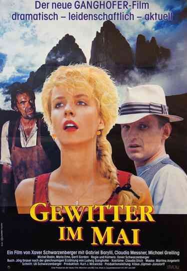 Gewitter im Mai Poster