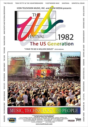 The US Festival 1982 The US Generation Documentary Poster