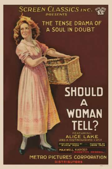 Should a Woman Tell Poster