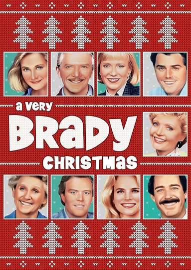 A Very Brady Christmas Poster