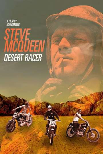 Steve McQueen Desert Racer Poster