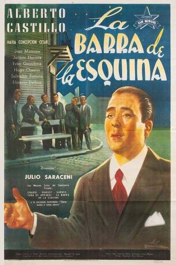 La barra de la esquina Poster