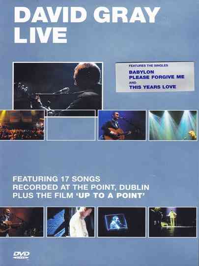 David Gray  Live poster