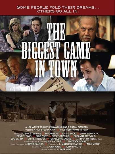 The Biggest Game In Town Poster