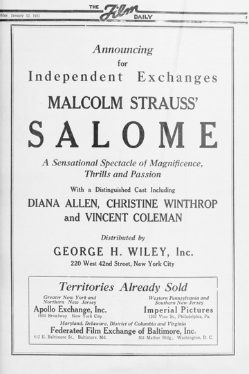 Salome Poster