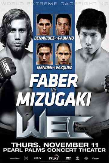 WEC 52 Faber vs Mizugaki