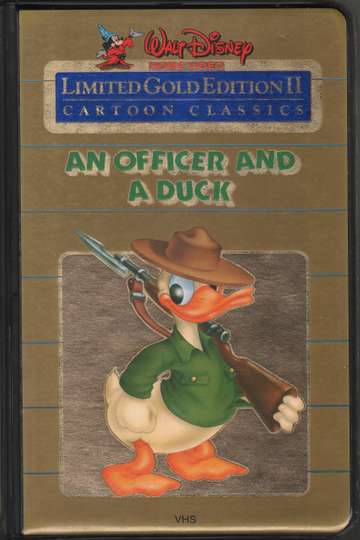 Walt Disney Cartoon Classics Limited Gold Edition II An Officer and a Duck Poster