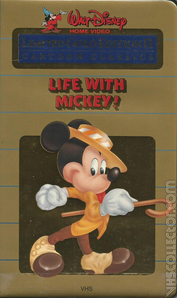 Walt Disney Cartoon Classics Limited Gold Edition II Life with Mickey